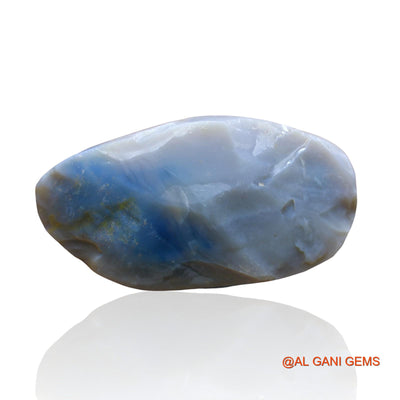 Natural Untreated Black Opal Loose Gemstone Fancy Cabochon From Australia 84.00 Cts 50x27x10 mm RC-4
