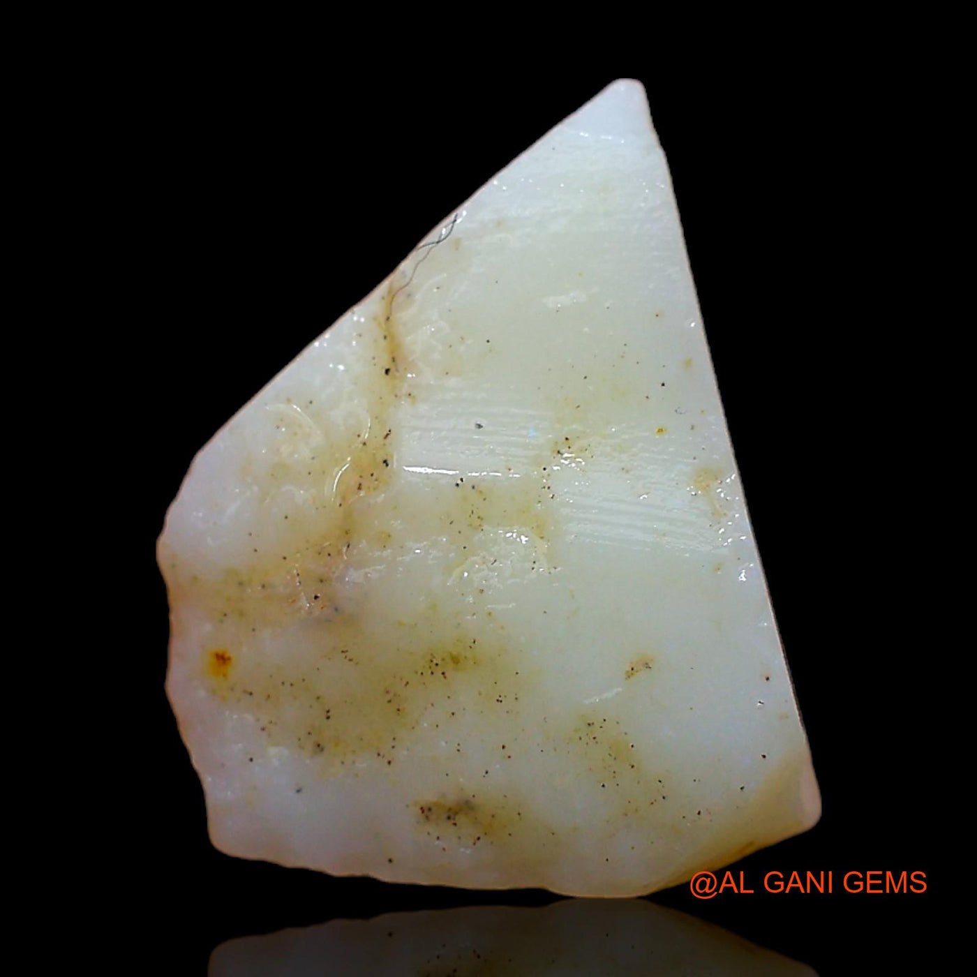 Natural Fire Opal Gemstone 6.00 Cts Loose Fancy Rough From Australia 15x11x6 mm RC-509