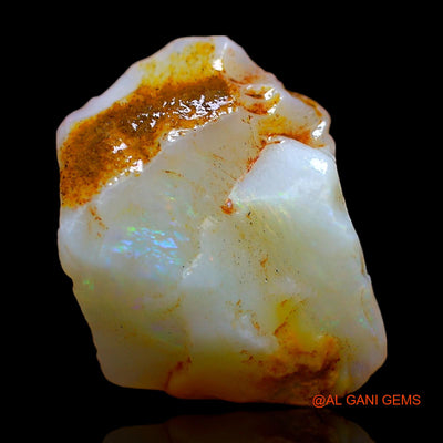 Natural Untreated Fire Opal Loose Gemstone Fancy Rough From Australia 6.00 Cts 16x11x5 mm RC-510