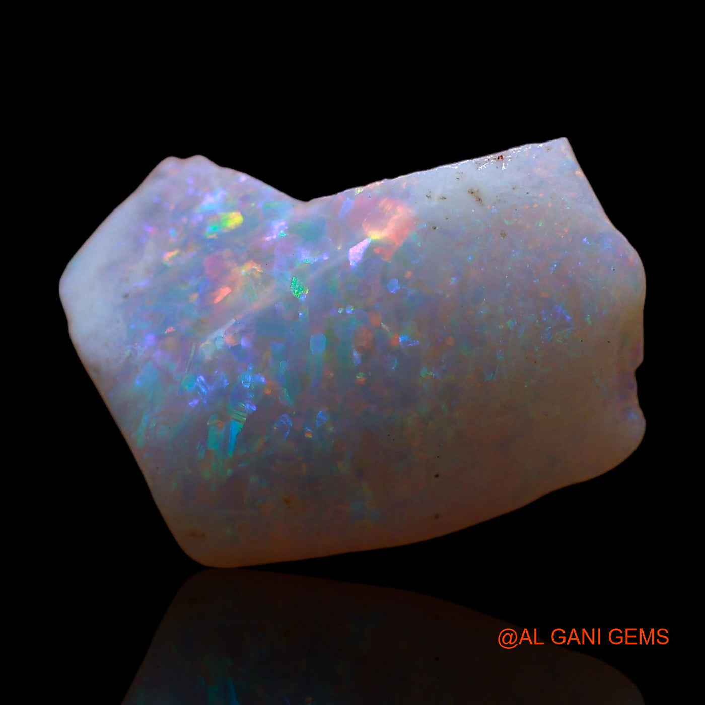 2.00 Cts Natural Australian Fire Opal Loose Gemstone Fancy Rough 14x10x2 mm RC-511