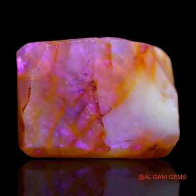 5.00 Cts Natural Australian Fire Opal Loose Gemstone Fancy Rough 13x10x5 mm RC-512