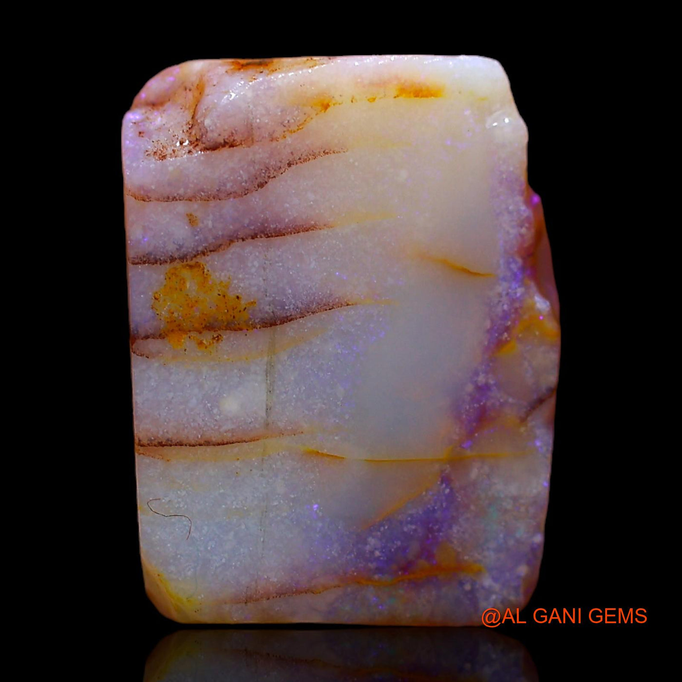 5.00 Cts Natural Australian Fire Opal Loose Gemstone Fancy Rough 13x10x5 mm RC-512
