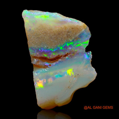 4.00 Cts Natural Australian Fire Opal Loose Gemstone Fancy Rough 15x9x7 mm RC-513