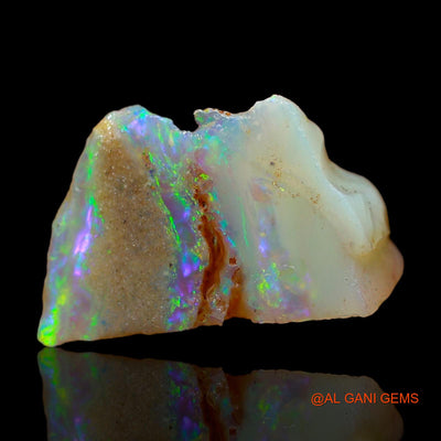 4.00 Cts Natural Australian Fire Opal Loose Gemstone Fancy Rough 15x9x7 mm RC-513