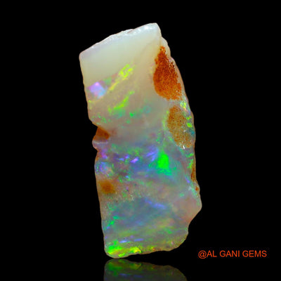4.00 Cts Natural Australian Fire Opal Loose Gemstone Fancy Rough 15x9x7 mm RC-513