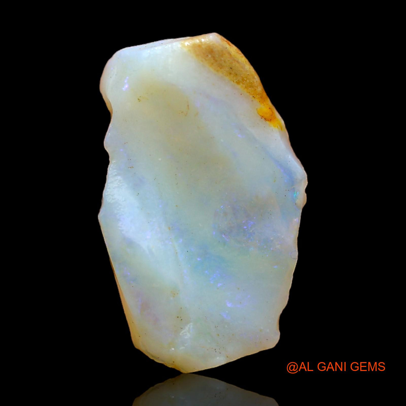 Natural Untreated Fire Opal Loose Gemstone Fancy Rough From Australia 3.00 Cts 16x10x4 mm RC-514