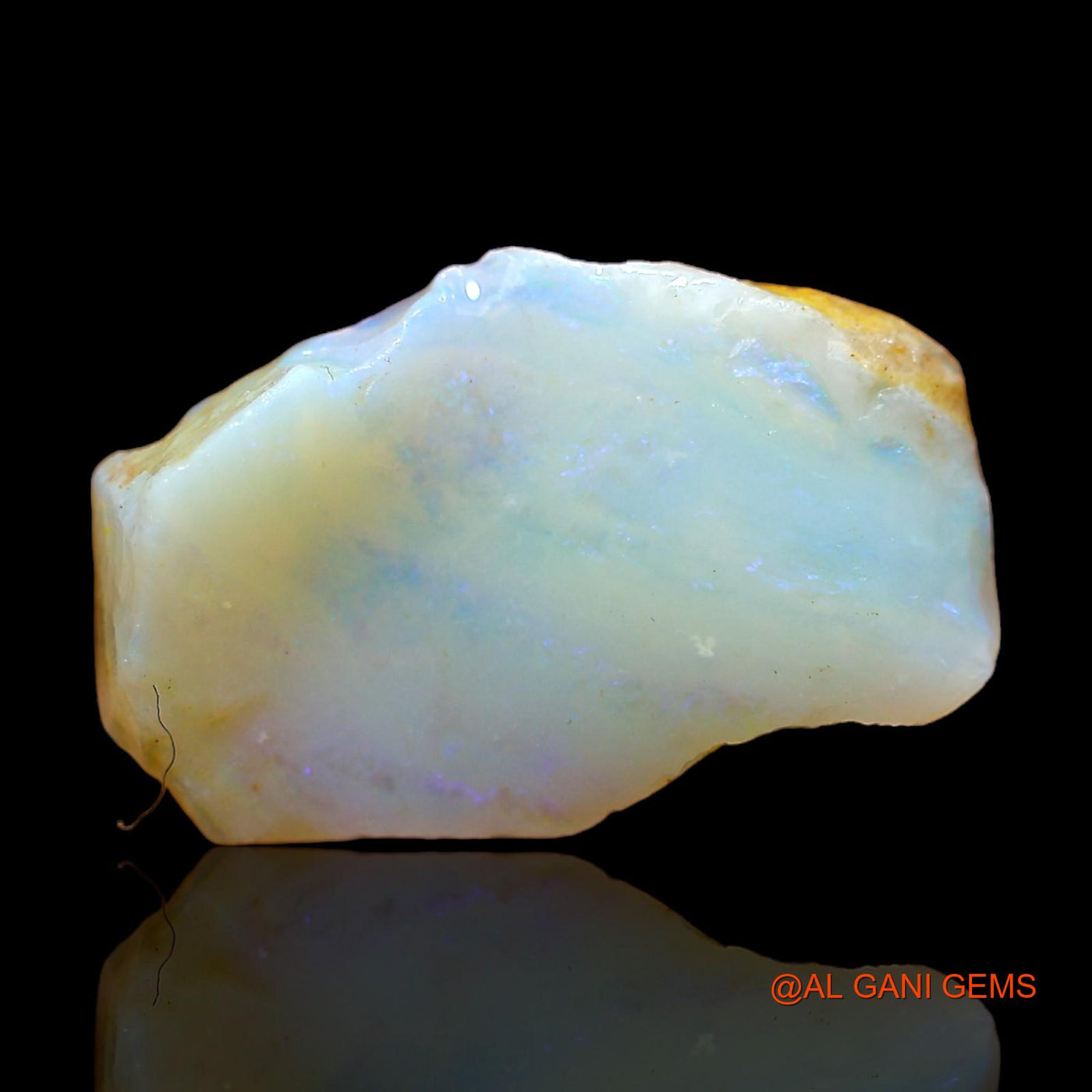 Natural Untreated Fire Opal Loose Gemstone Fancy Rough From Australia 3.00 Cts 16x10x4 mm RC-514
