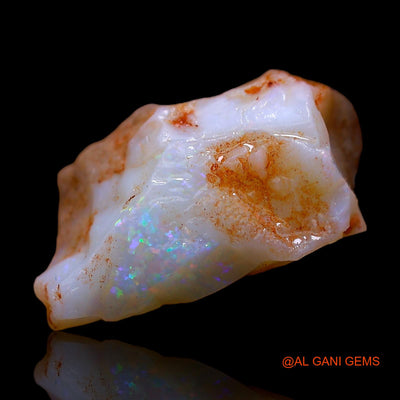 6.00 Cts Natural Australian Fire Opal Loose Gemstone Fancy Rough 17x9x7 mm RC-516