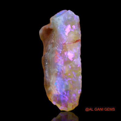 Natural Untreated Fire Opal Loose Gemstone Fancy Rough From Australia 3.00 Cts 17x9x5 mm RC-517