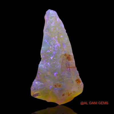 Natural Untreated Fire Opal Loose Gemstone Fancy Rough From Australia 3.00 Cts 17x9x5 mm RC-517