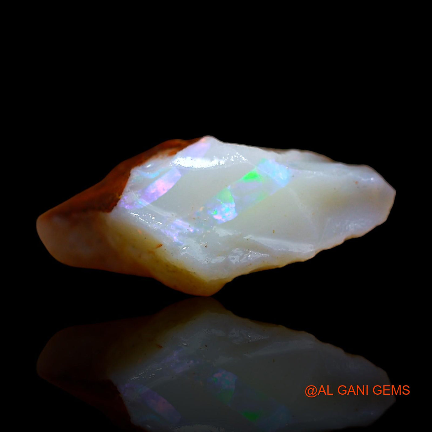 5.00 Cts Unheated Australian Fire Opal Loose Gemstone Fancy Rough Natural 18x12x5 mm RC-518