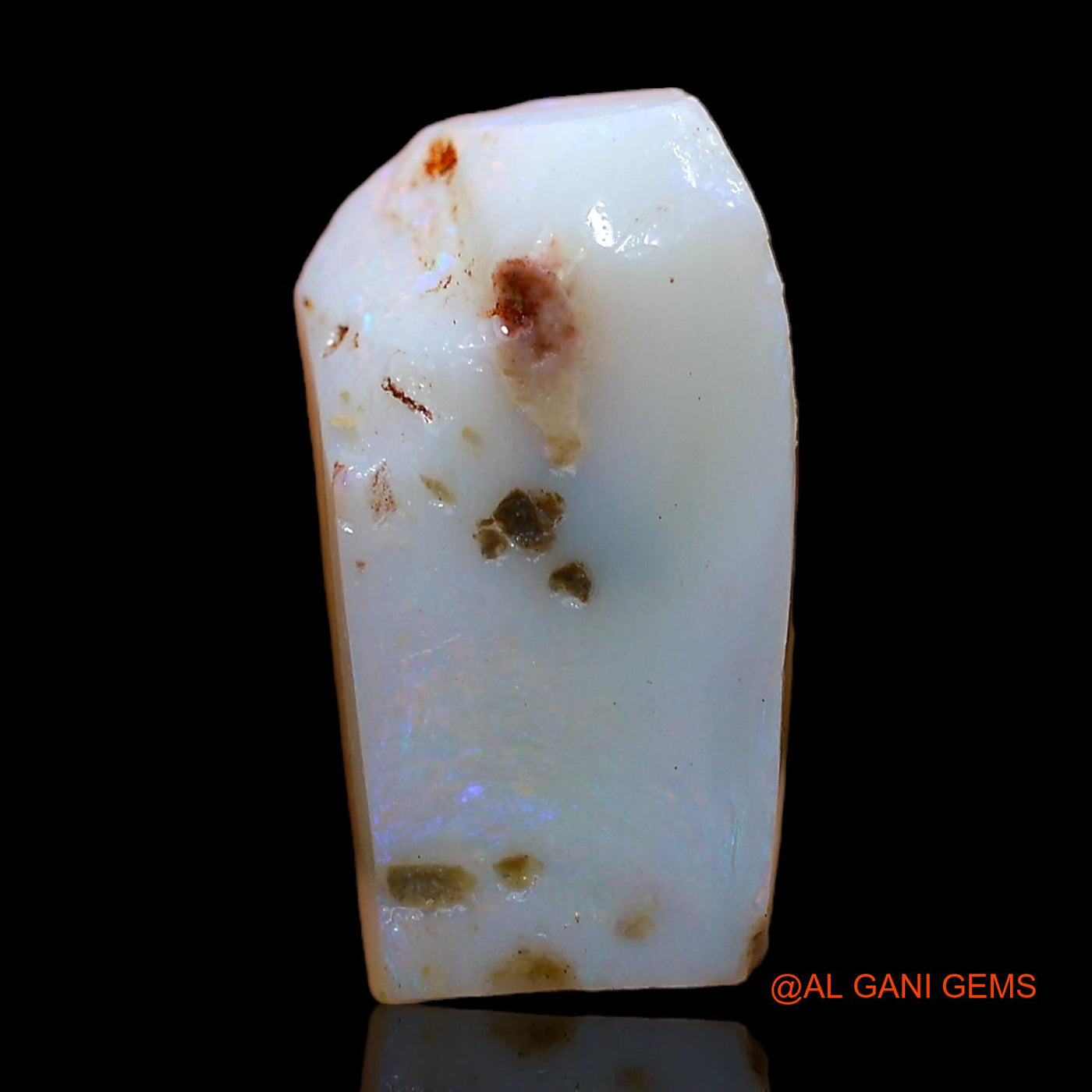 5.00 Cts Unheated Australian Fire Opal Loose Gemstone Fancy Rough Natural 15x8x6 mm RC-519
