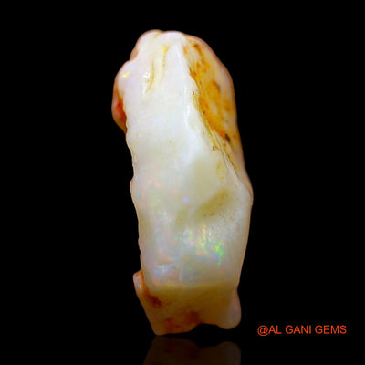 Natural Fire Opal Gemstone 6.00 Cts Loose Fancy Rough From Australia 16x15x5 mm RC-521