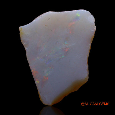 Natural Untreated Fire Opal Loose Gemstone Fancy Rough From Australia 2.00 Cts 16x13x2 mm RC-525