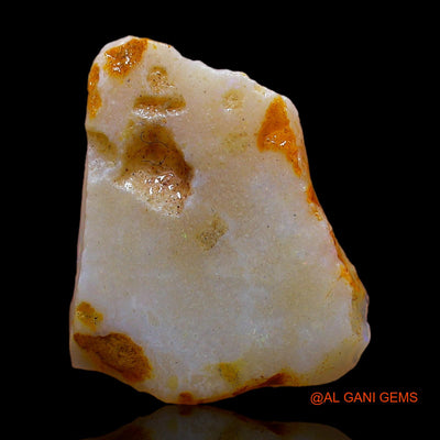 Natural Untreated Fire Opal Loose Gemstone Fancy Rough From Australia 2.00 Cts 16x13x2 mm RC-525