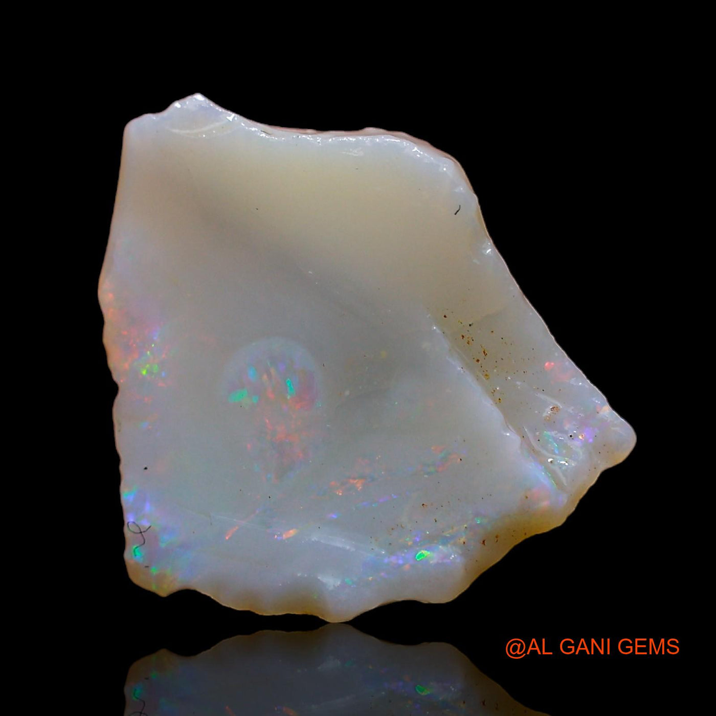 6.00 Cts Natural Australian Fire Opal Loose Gemstone Fancy Rough 14x13x8 mm RC-526