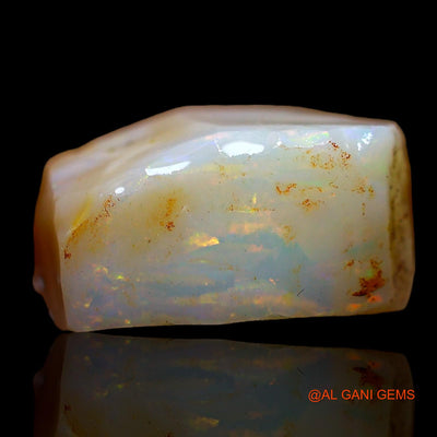 8.00 Cts Natural Australian Fire Opal Loose Gemstone Fancy Rough 12x12x7 mm RC-527