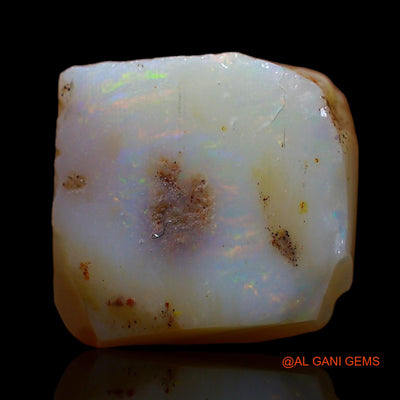 8.00 Cts Natural Australian Fire Opal Loose Gemstone Fancy Rough 12x12x7 mm RC-527