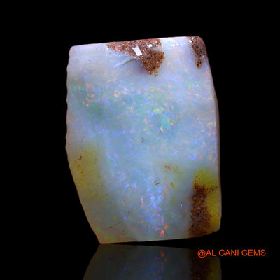 4.00 Cts Natural Australian Fire Opal Loose Gemstone Fancy Rough 13x10x5 mm RC-529