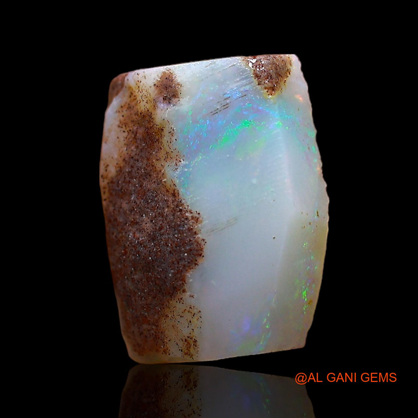 4.00 Cts Natural Australian Fire Opal Loose Gemstone Fancy Rough 13x10x5 mm RC-529