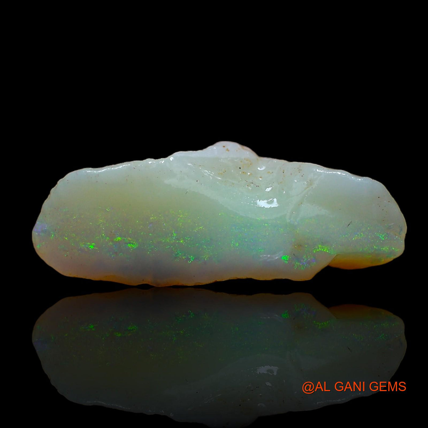 Natural Untreated Fire Opal Loose Gemstone Fancy Rough From Australia 5.00 Cts 19x8x8 mm RC-533