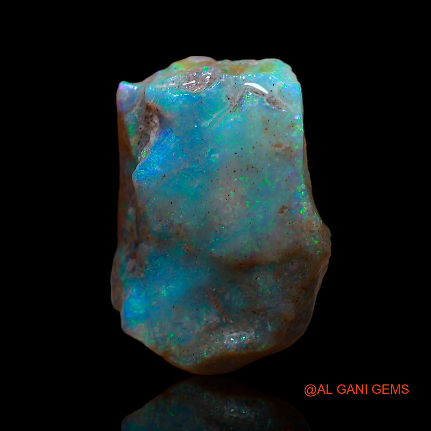 4.00 Cts Natural Australian Fire Opal Loose Gemstone Fancy Rough 15x10x5 mm RC-541