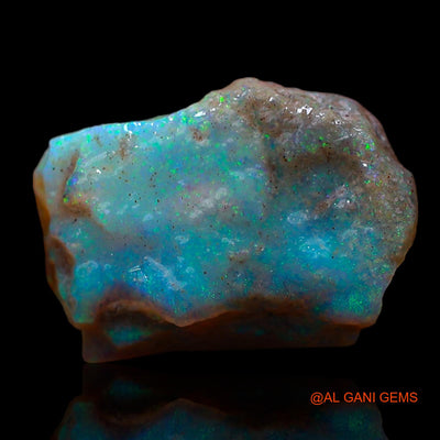 4.00 Cts Natural Australian Fire Opal Loose Gemstone Fancy Rough 15x10x5 mm RC-541