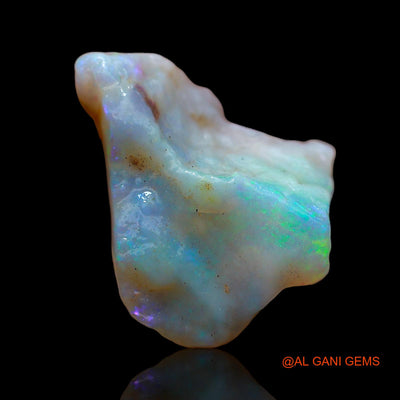 Natural Fire Opal Gemstone 3.00 Cts Loose Fancy Rough From Australia 16x13x4 mm RC-542