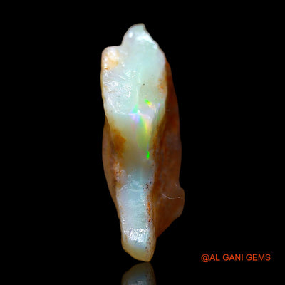 Natural Fire Opal Gemstone 3.00 Cts Loose Fancy Rough From Australia 14x10x4 mm RC-553