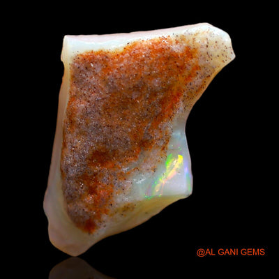 Natural Fire Opal Gemstone 3.00 Cts Loose Fancy Rough From Australia 14x10x4 mm RC-553