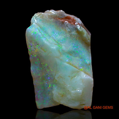 4.00 Cts Natural Australian Fire Opal Loose Gemstone Fancy Rough 14x8x6 mm RC-554