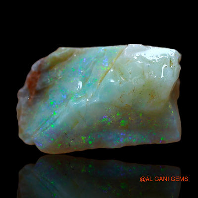 4.00 Cts Natural Australian Fire Opal Loose Gemstone Fancy Rough 14x8x6 mm RC-554
