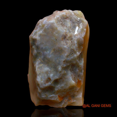 4.00 Cts Natural Australian Fire Opal Loose Gemstone Fancy Rough 14x8x6 mm RC-554