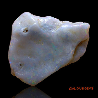 Natural Fire Opal Gemstone 2.00 Cts Loose Fancy Rough From Australia 14x12x3 mm RC-555