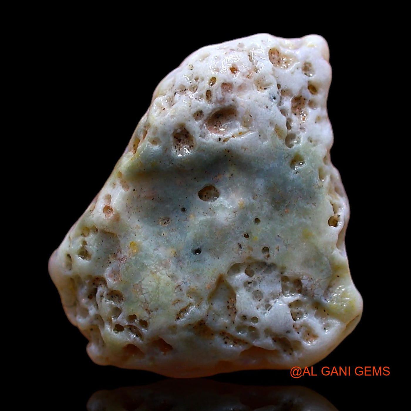 Natural Fire Opal Gemstone 2.00 Cts Loose Fancy Rough From Australia 14x12x3 mm RC-555