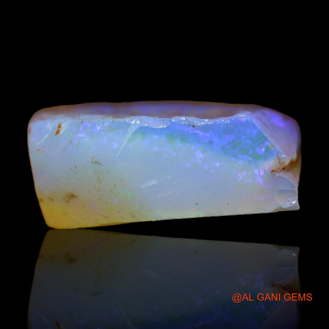 6.00 Cts Unheated Australian Fire Opal Loose Gemstone Fancy Rough Natural 13x10x5 mm RC-556