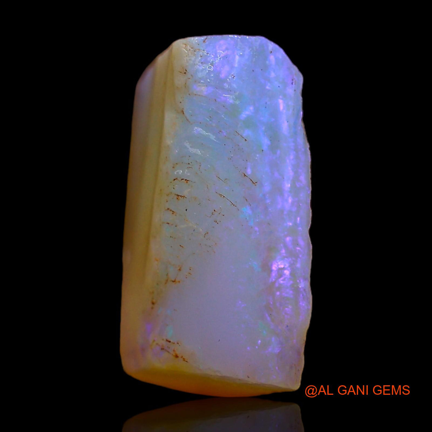 6.00 Cts Unheated Australian Fire Opal Loose Gemstone Fancy Rough Natural 13x10x5 mm RC-556