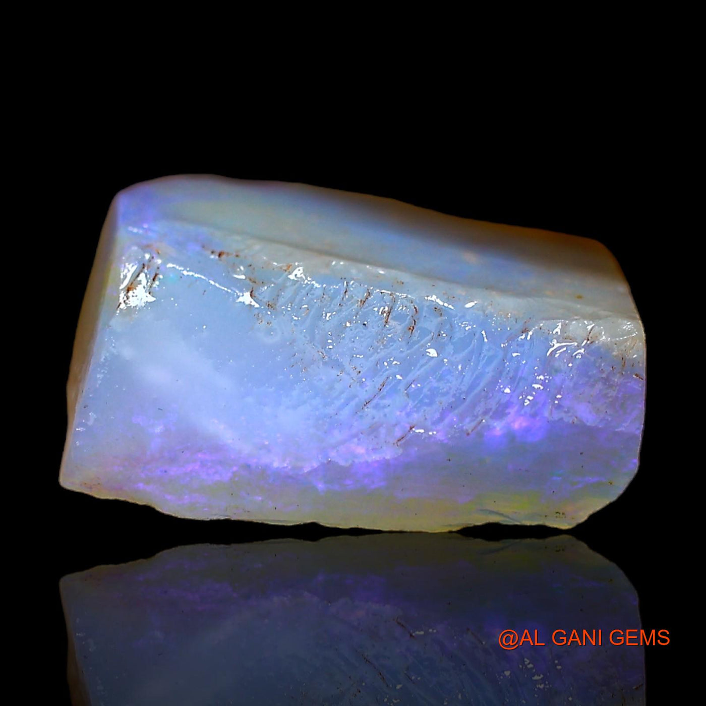 6.00 Cts Unheated Australian Fire Opal Loose Gemstone Fancy Rough Natural 13x10x5 mm RC-556