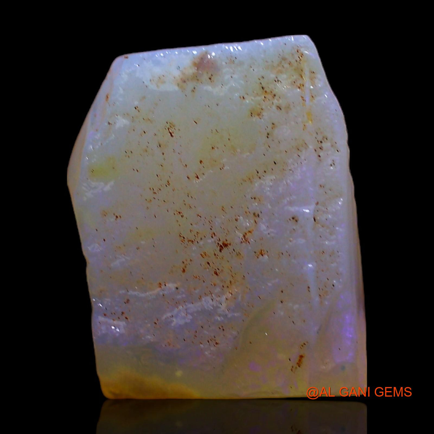 6.00 Cts Unheated Australian Fire Opal Loose Gemstone Fancy Rough Natural 13x10x5 mm RC-556