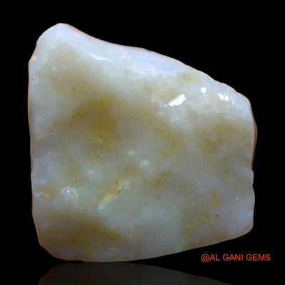 Natural Untreated Fire Opal Loose Gemstone Fancy Rough From Australia 4.00 Cts 13x13x3 mm RC-557