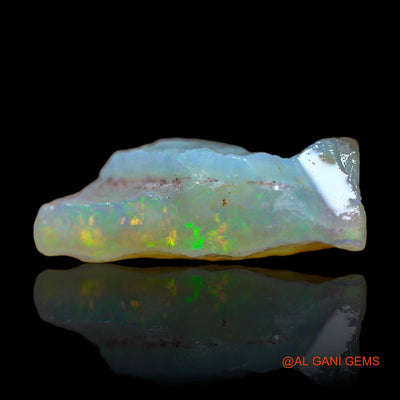 4.00 Cts Natural Australian Fire Opal Loose Gemstone Fancy Rough 14x13x5 mm RC-558