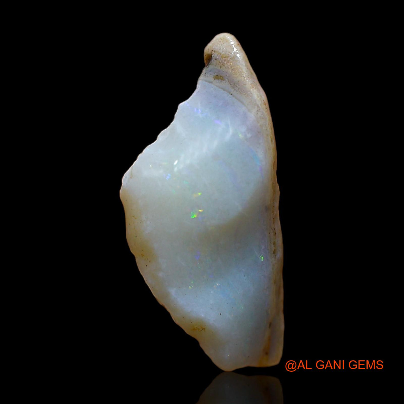 Natural Fire Opal Gemstone 2.00 Cts Loose Fancy Rough From Australia 18x8x4 mm RC-559