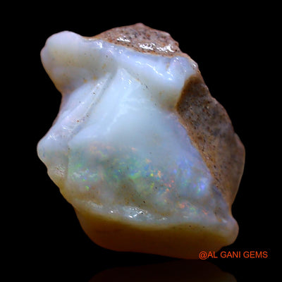 4.00 Cts Natural Australian Fire Opal Loose Gemstone Fancy Rough 15x9x7 mm RC-560