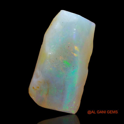 Natural Fire Opal Gemstone 3.00 Cts Loose Fancy Rough From Australia 14x7x4 mm RC-561