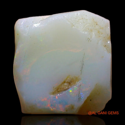 6.00 Cts Natural Australian Fire Opal Loose Gemstone Fancy Rough 11x10x7 mm RC-562