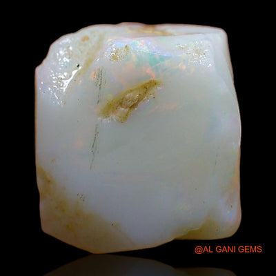 6.00 Cts Natural Australian Fire Opal Loose Gemstone Fancy Rough 11x10x7 mm RC-562