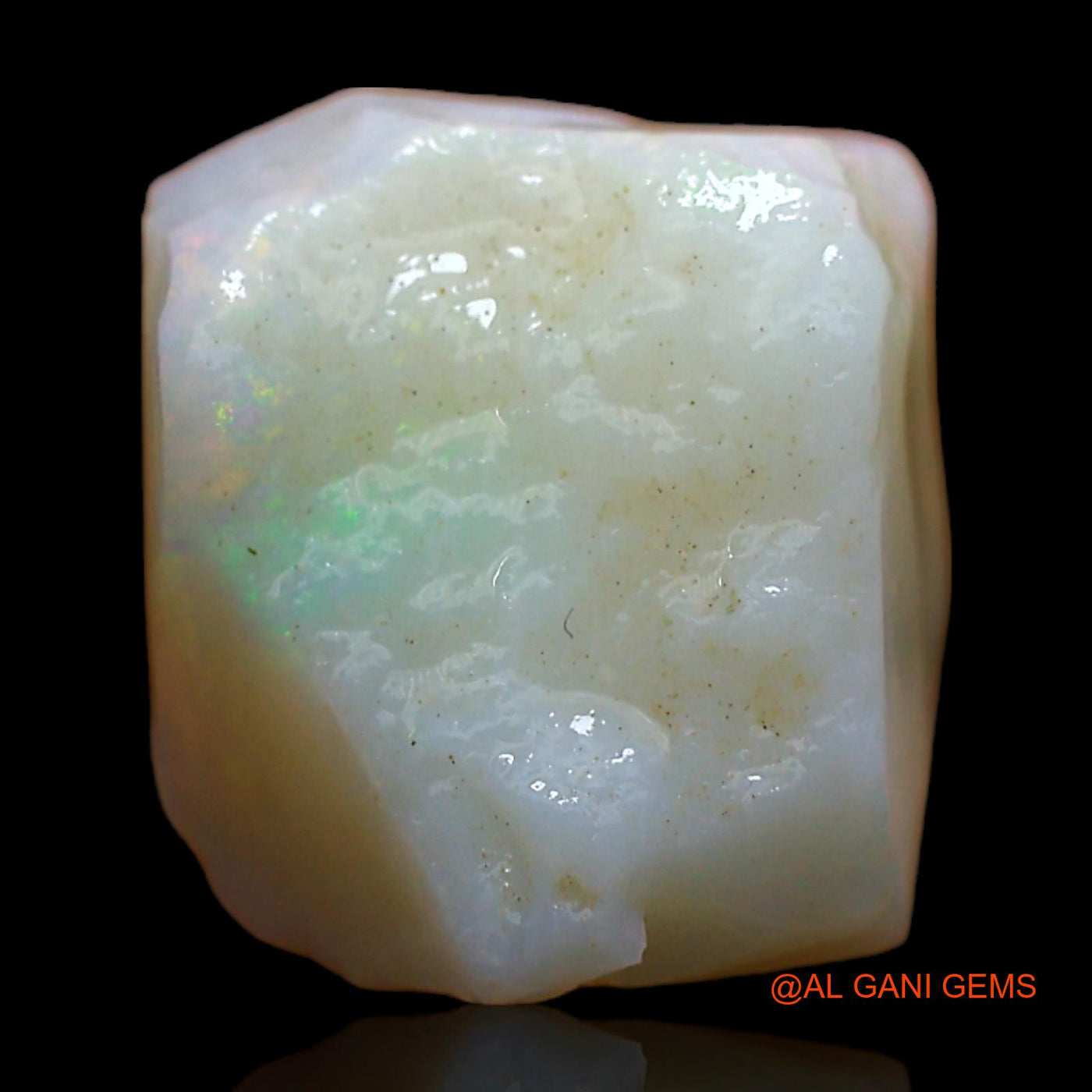 6.00 Cts Natural Australian Fire Opal Loose Gemstone Fancy Rough 11x10x7 mm RC-562