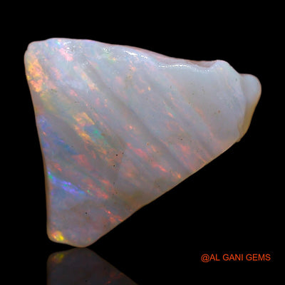 2.00 Cts Natural Australian Fire Opal Loose Gemstone Fancy Rough 14x11x3 mm RC-575