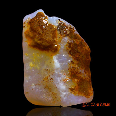 Natural Untreated Fire Opal Loose Gemstone Fancy Rough From Australia 3.00 Cts 13x9x4 mm RC-577