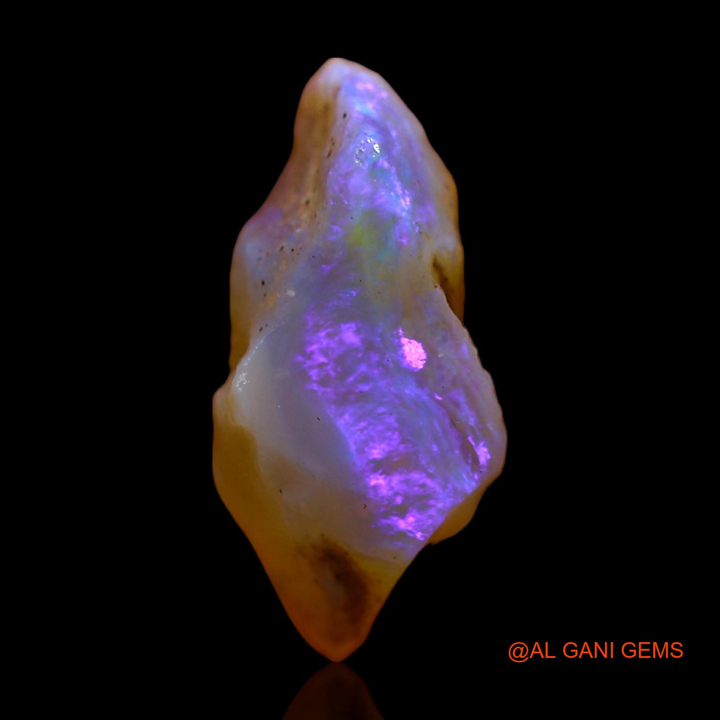 3.00 Cts Unheated Australian Fire Opal Loose Gemstone Fancy Rough Natural 14x8x6 mm RC-578